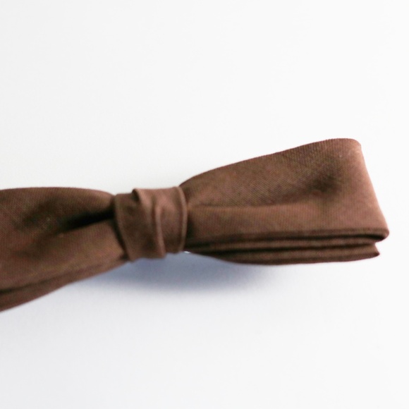 Vintage 1950s Skinny Bow Tie - Picture 1 of 2